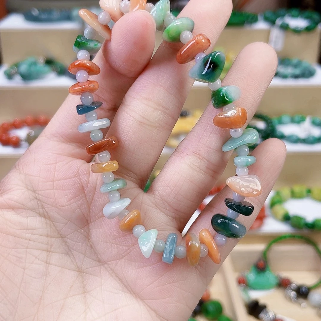 翡翠未镶嵌手链手链