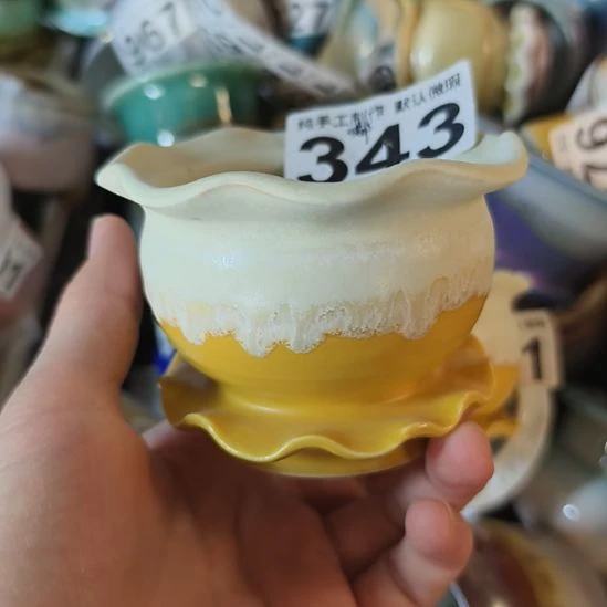 景德镇手工高温陶瓷：内6.5口外7.5高8.5