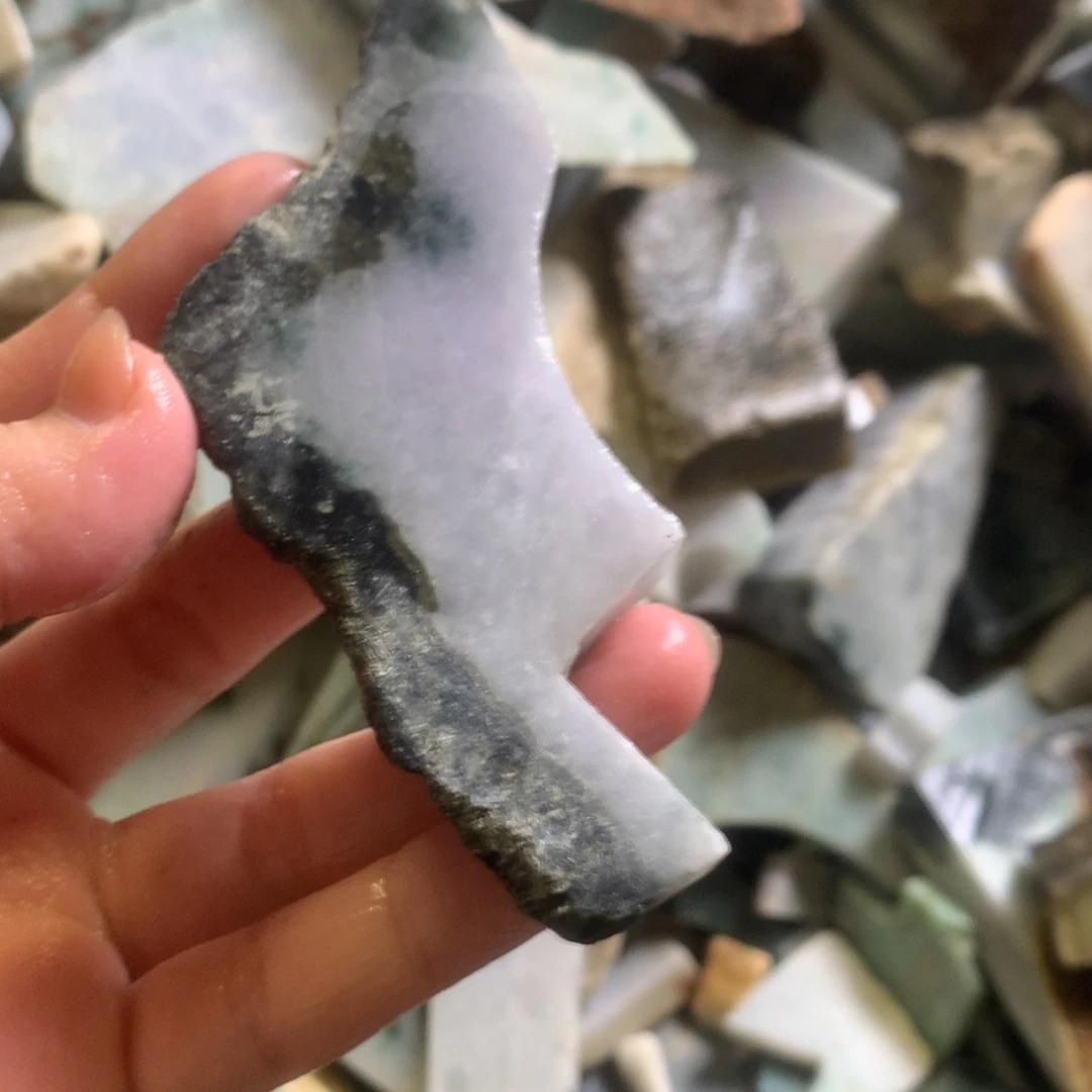 翡翠颈饰未镶嵌缅甸翡翠