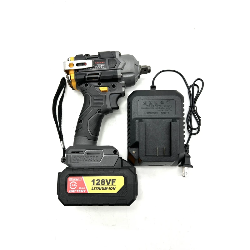 x诺得 850一电纯铜无刷电动扳手可敲击大艺A3插脚电池带豪华座充