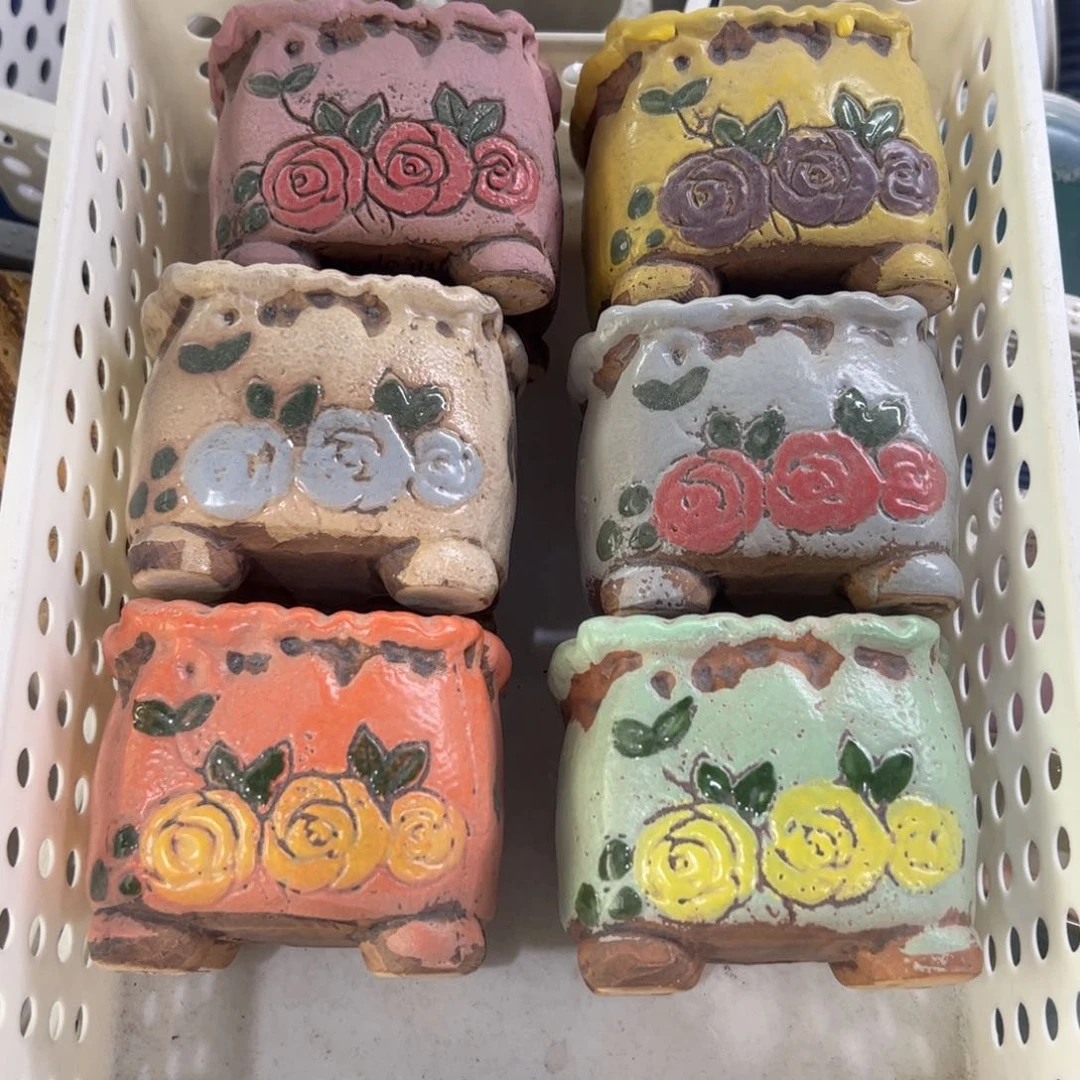 陶瓷多肉小花盆@@1930