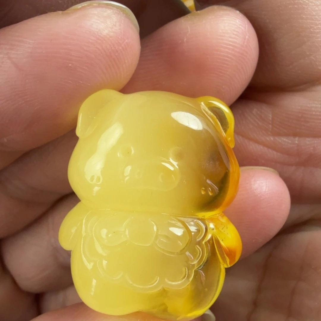 琥珀未镶嵌珠宝奇石