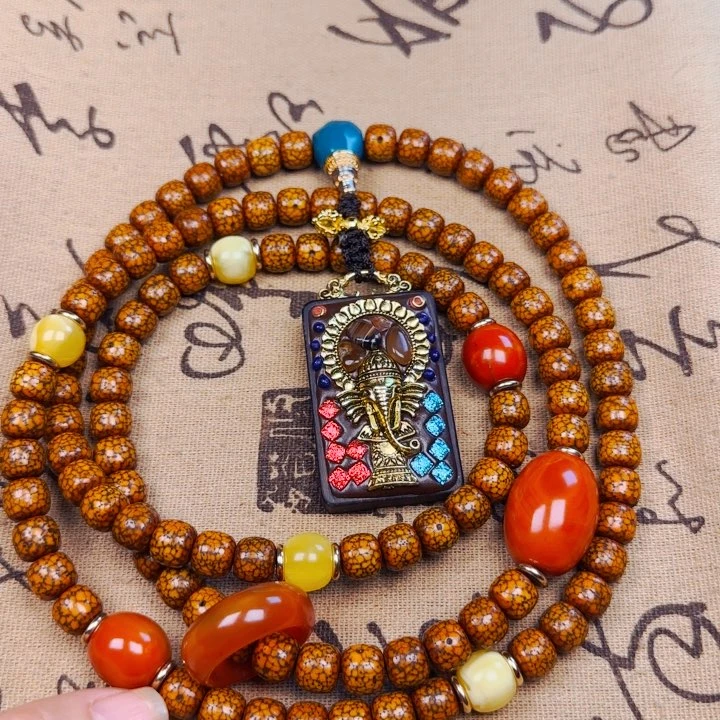 星月菩提吊坠宁**远脖挂