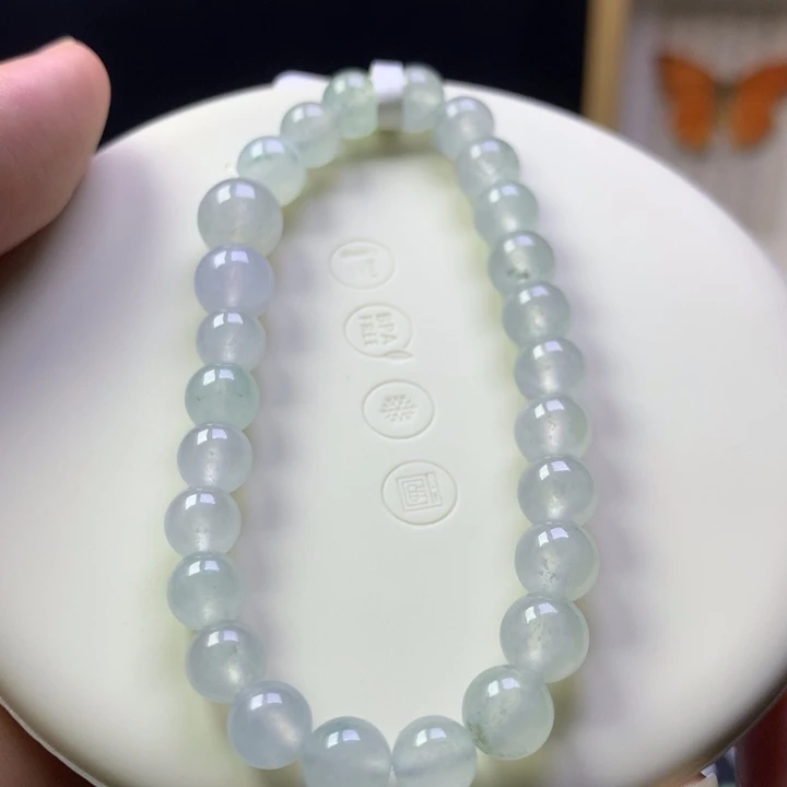 未镶嵌手串翡翠卡