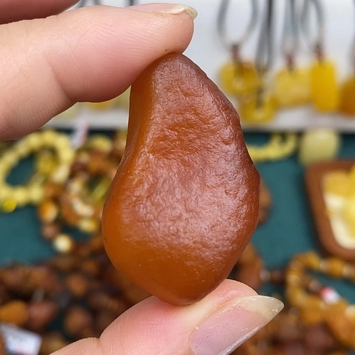 未镶嵌蜜蜡裸石吊坠