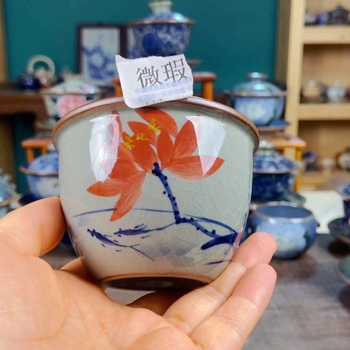 瓷片手工制作工艺精湛等