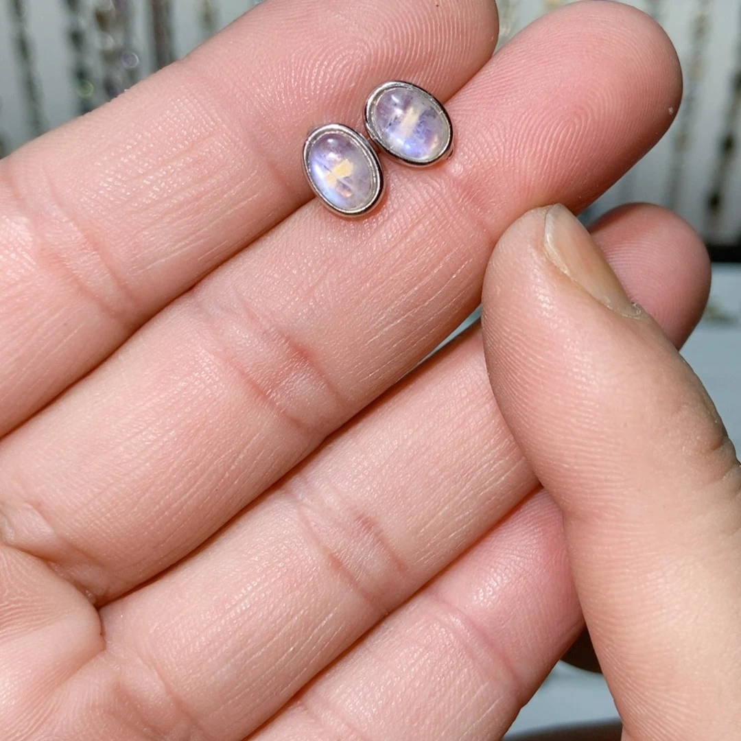 绿水晶戒指银S925镶嵌