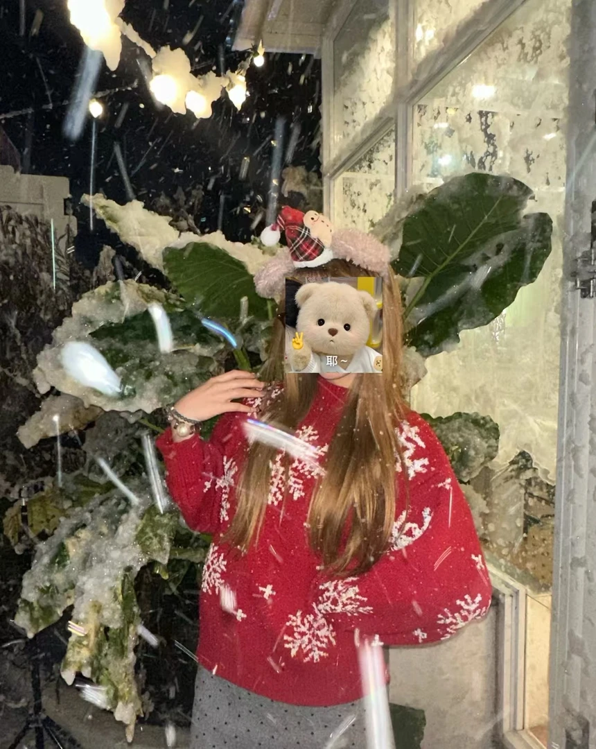 062新年战袍红色毛衣厚款百搭时尚加厚秋冬保暖网红百搭设计圆领