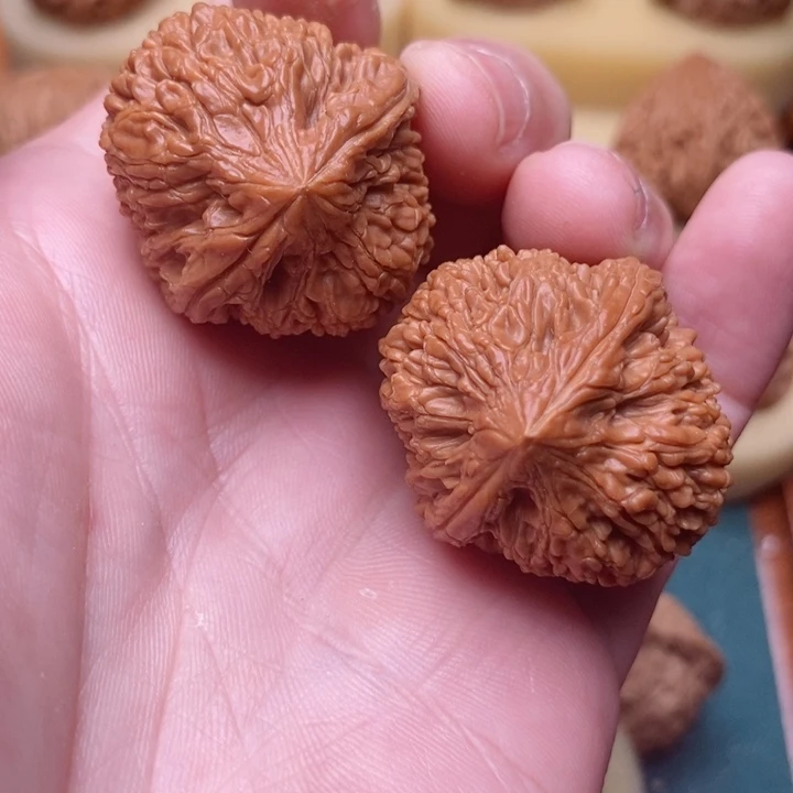 把件文玩核桃边33肚35全品大蒜头头货