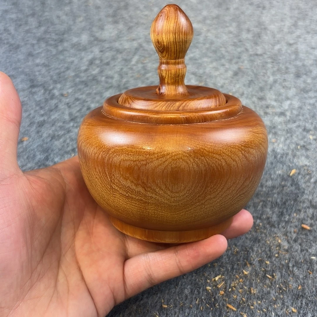 崖柏太行崖柏精品茶叶罐
