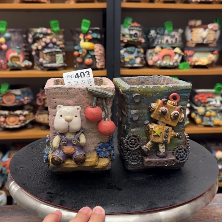 【闪购商品】陶瓷粗陶手捏