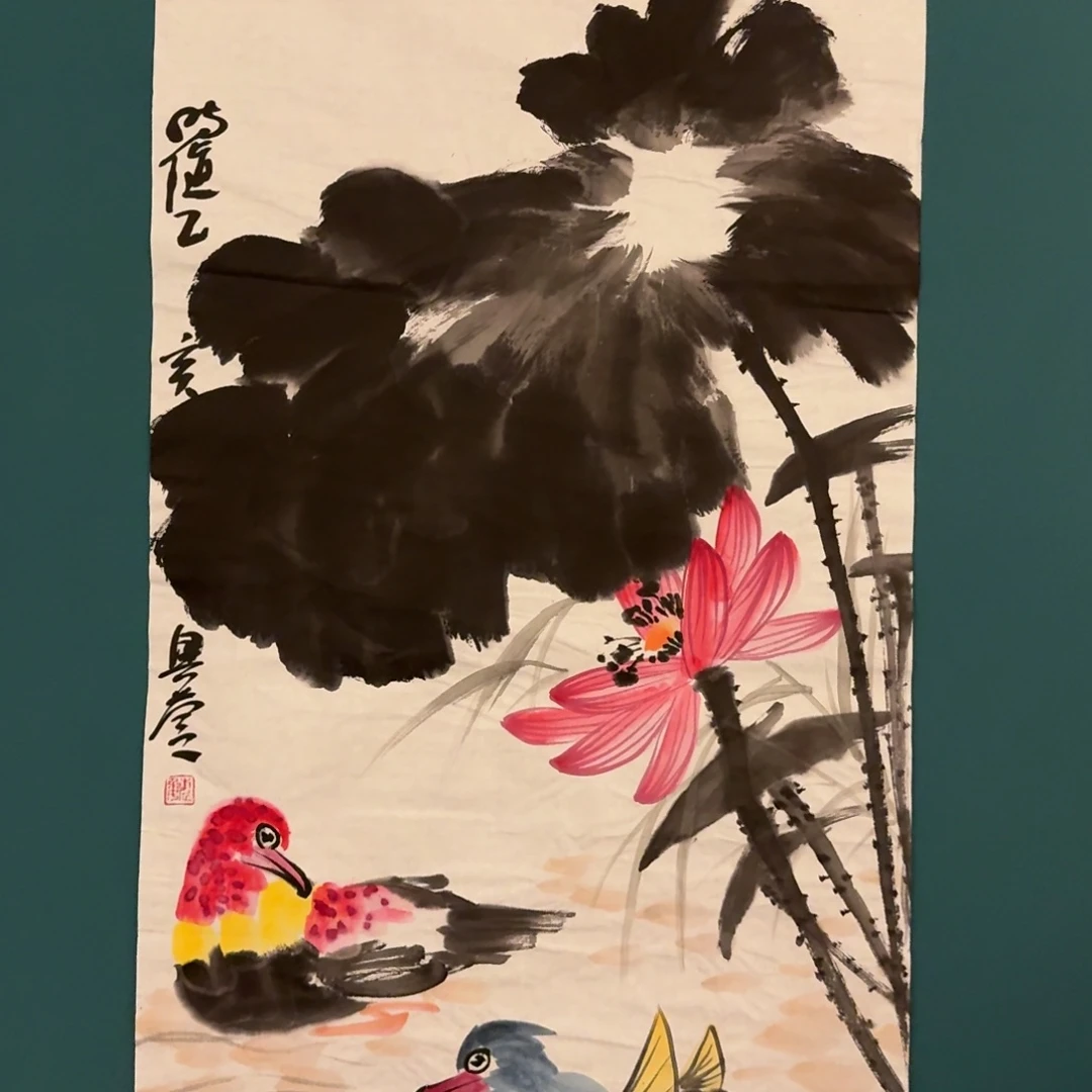 国画国画作品一幅