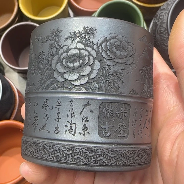 茶杯紫砂全手工制作工艺