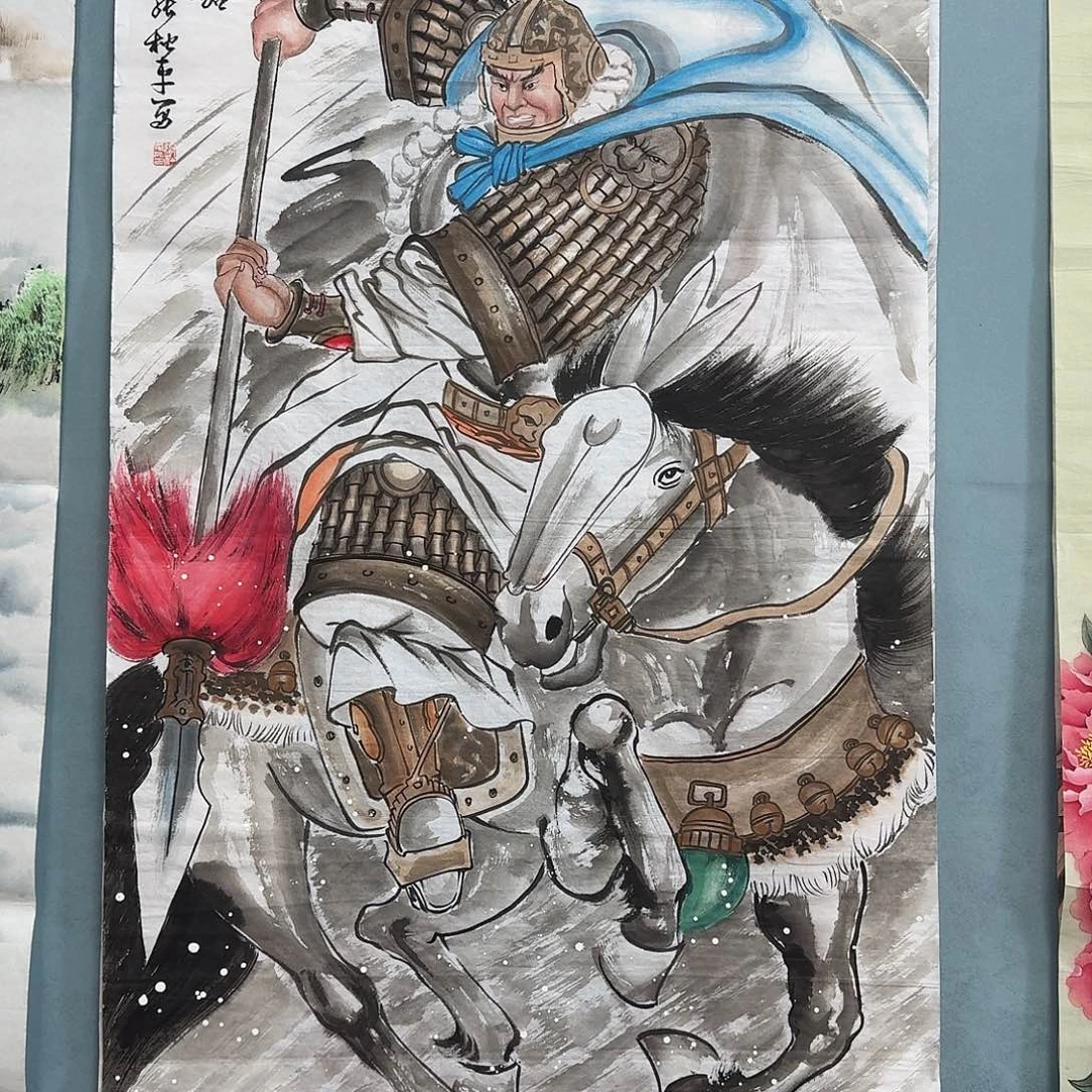 纯手绘国画作品作品