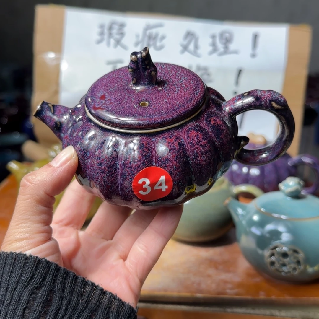摆件郑家钧瓷摆件微瑕