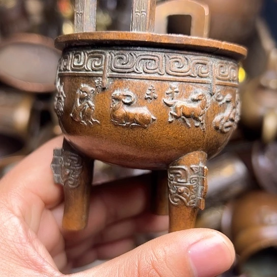 铜制文玩把玩物件