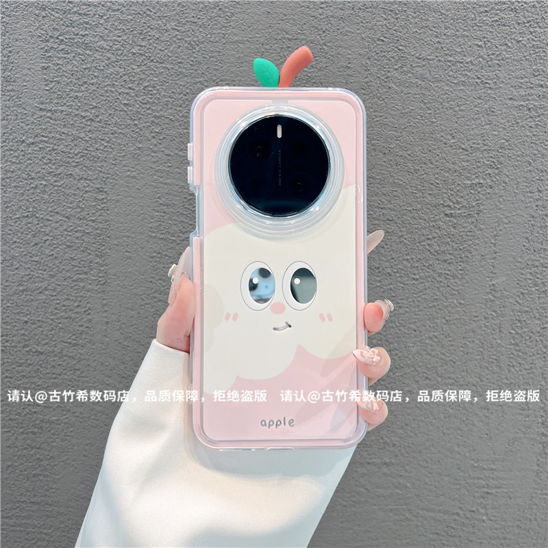 炫彩镜面适用苹果16/iPhone/华为手机壳防摔15promax爆款pura70潮