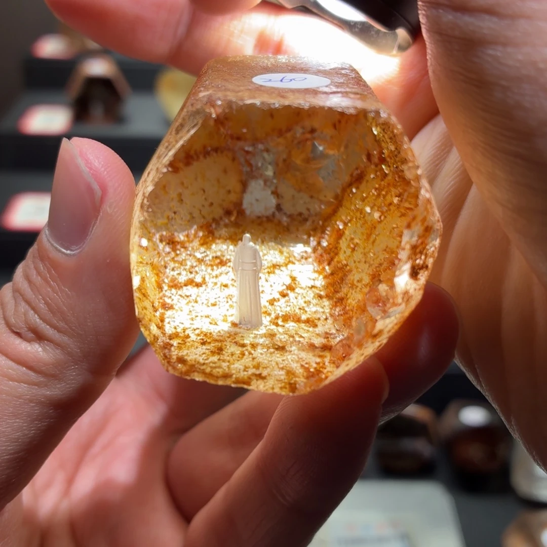 未镶嵌水晶珠宝半成品