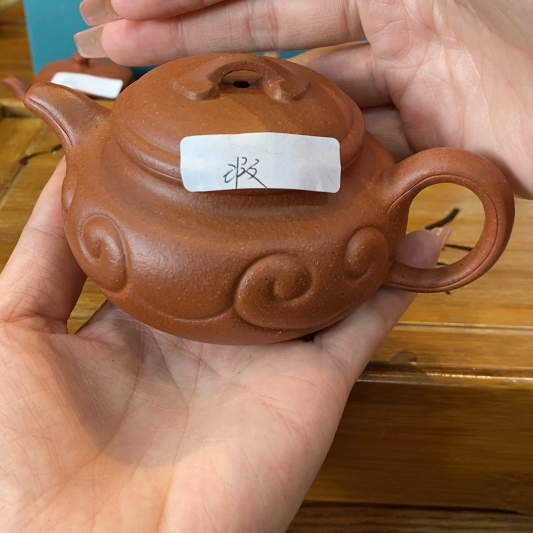 茶壶紫砂原矿泥料手工壶直播间
