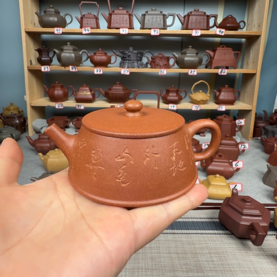 茶壶段泥半手工制作