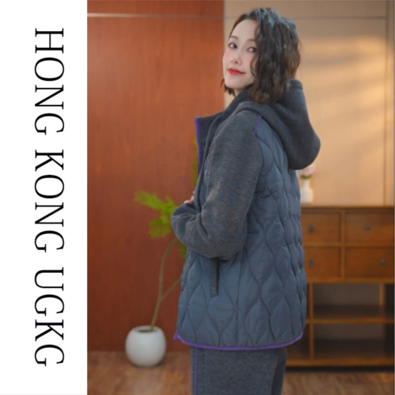 香港UG&KG秋冬款中年妈妈时尚休闲套装休闲两件套73254ZH177-1