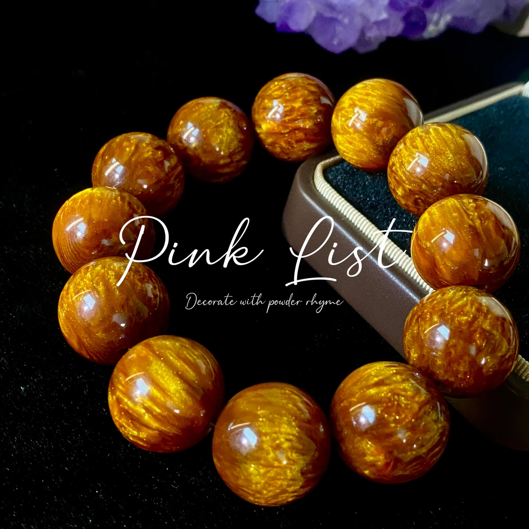 【迪拜撤柜版】金丝楠手串  手链 LG-2028