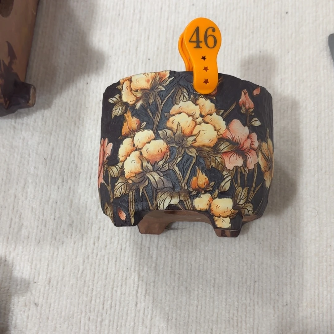 樱****花盆紫砂陶瓷多肉花盆瑕疵