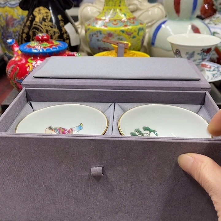 静***过瓷器摆件工艺品有