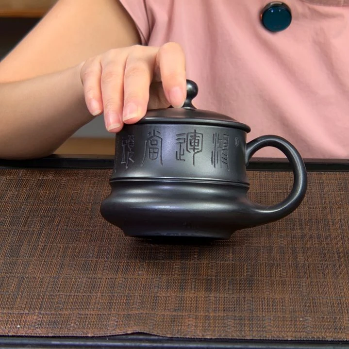 茶杯紫砂高货放漏