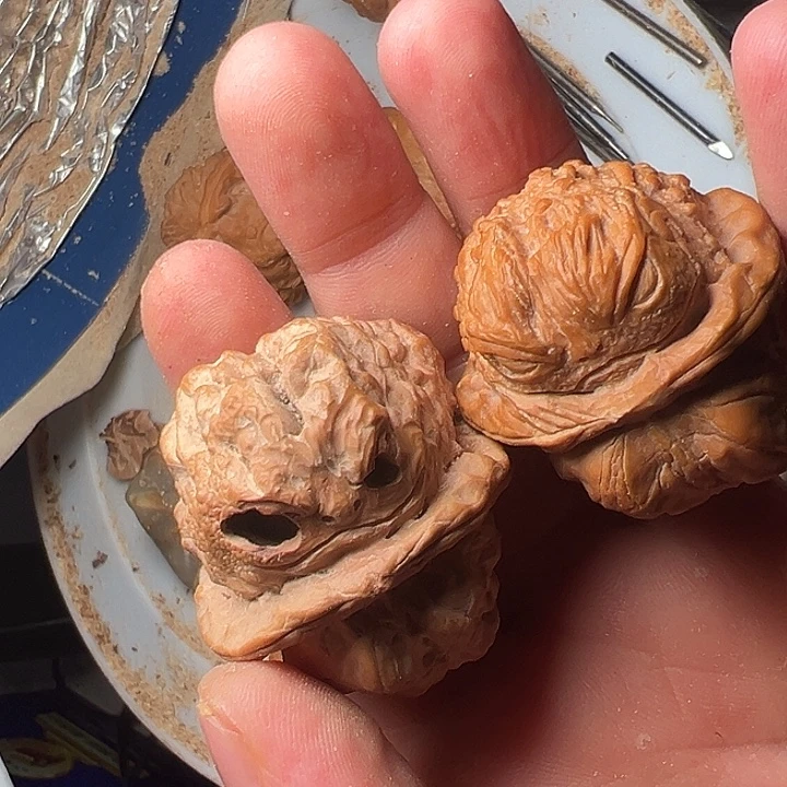 核桃手串/手链核桃雕刻