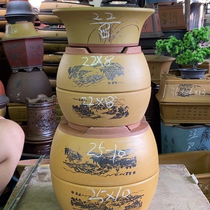 紫砂花盆紫砂紫砂