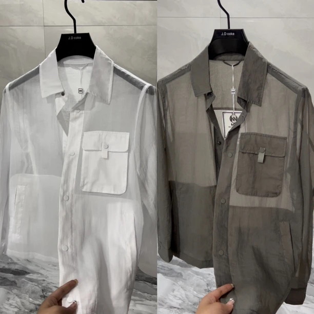 夏季新款时尚高品质透气防晒衬衫（升级磁吸扣）/3305