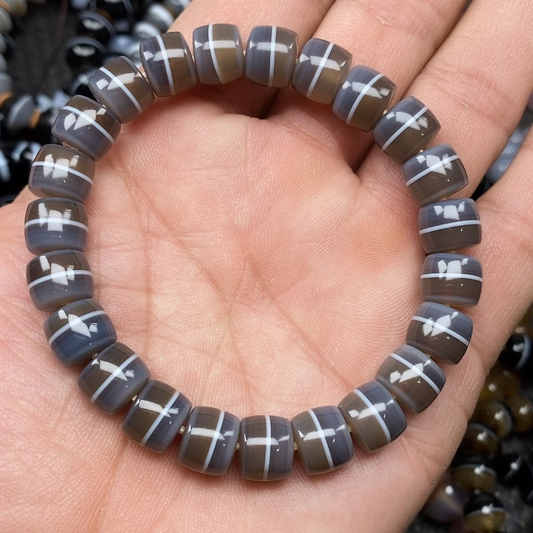 玛瑙/玉髓未镶嵌手链