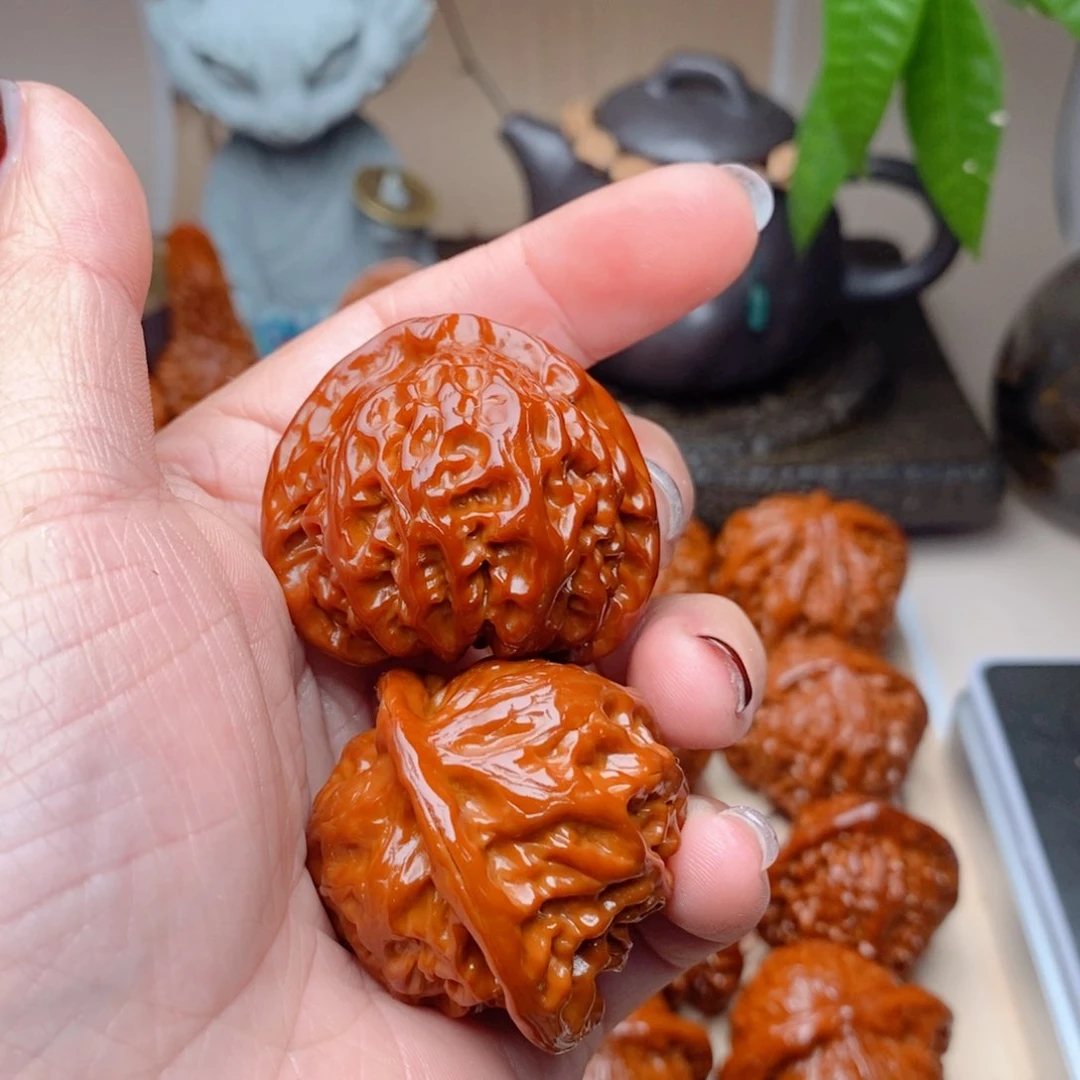 吊坠文玩核桃小**?宫灯