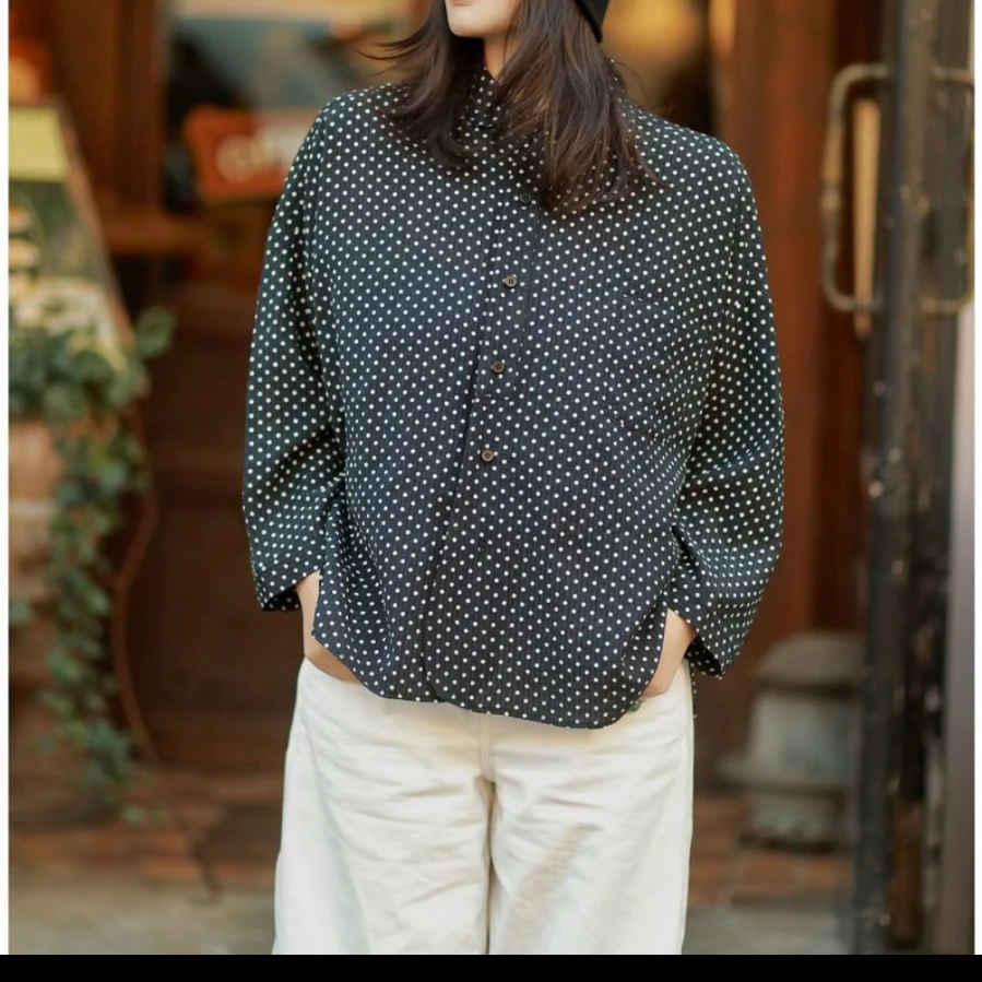 AL 520  衬衫    复古百搭