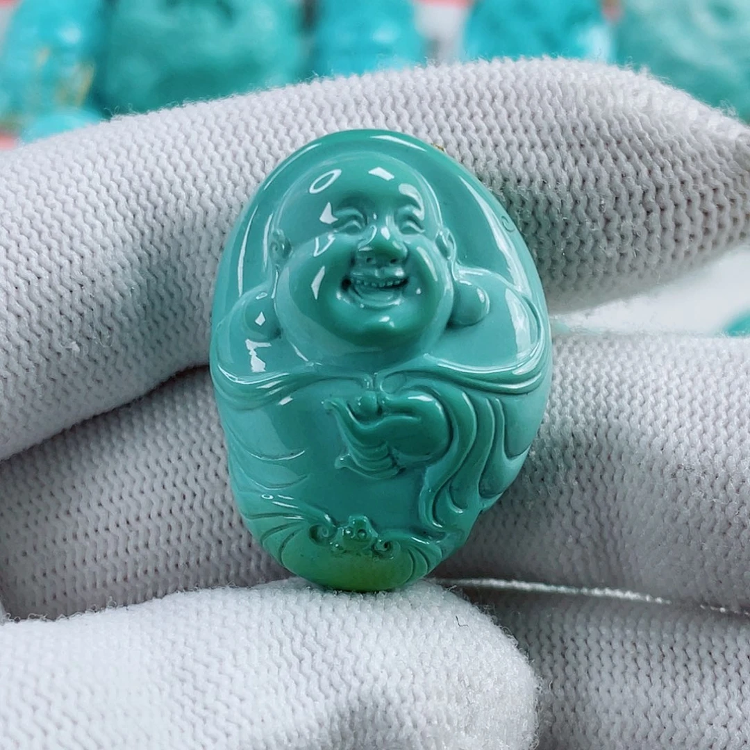 未镶嵌绿松石车挂