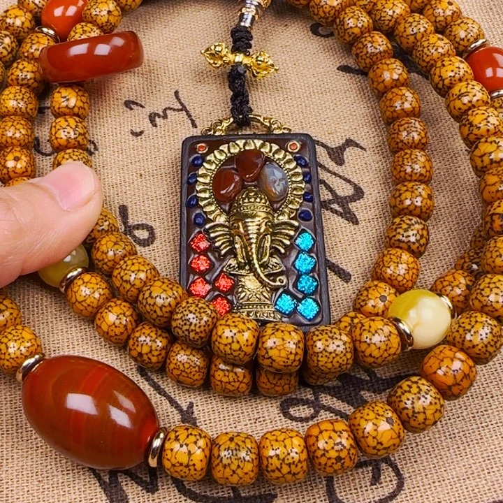 星月菩提吊坠宏***大脖挂