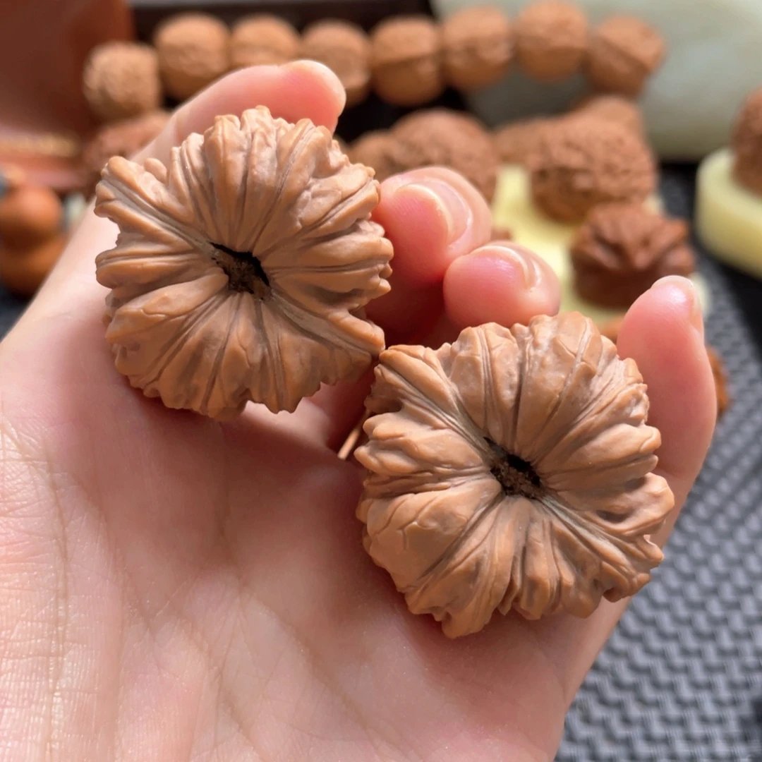 还***梦文玩核桃把件差一尺全品