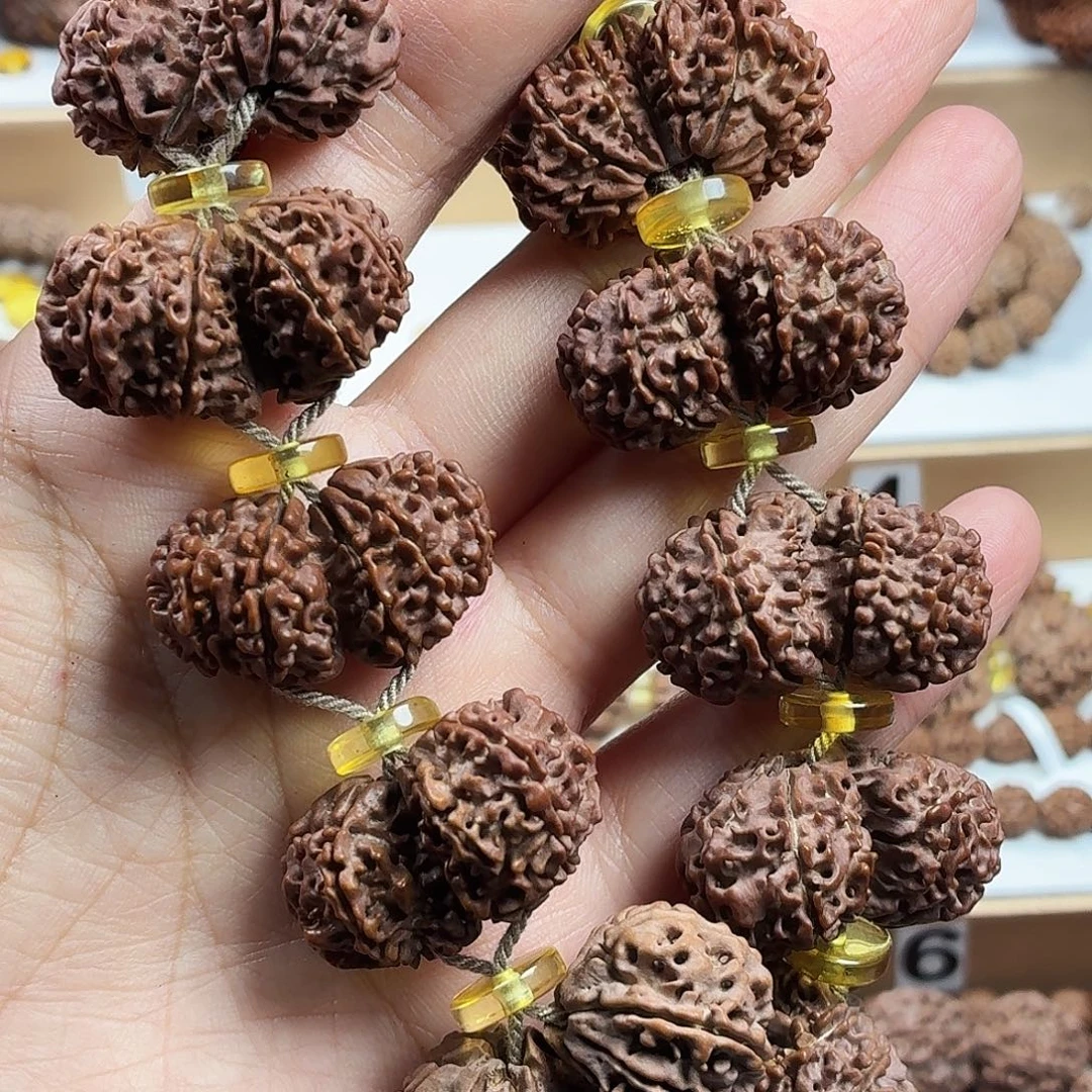 手串金刚菩提收藏版稀有精品双胞胎老籽