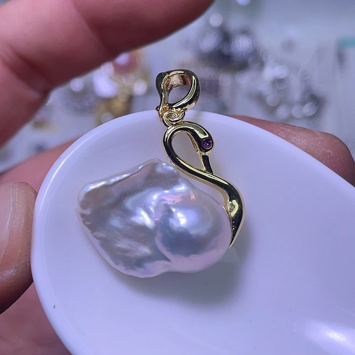 未镶嵌淡水珍珠颈饰08