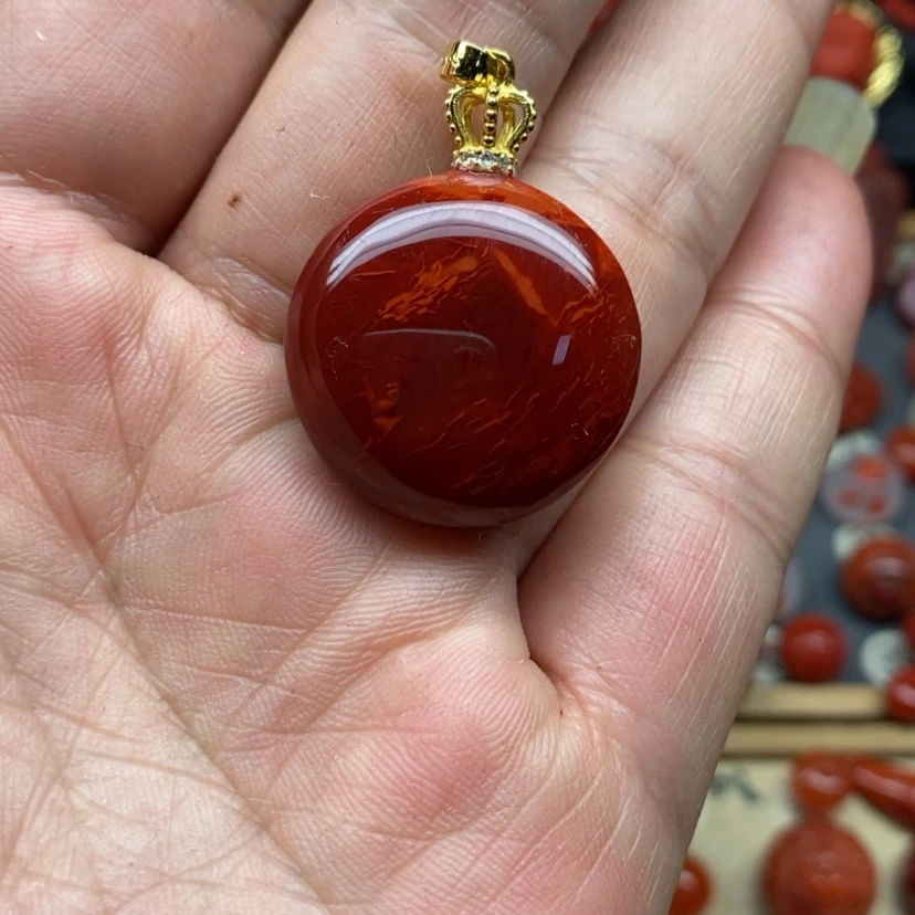 【闪购商品】南红玛瑙配饰银S925镶嵌q****7