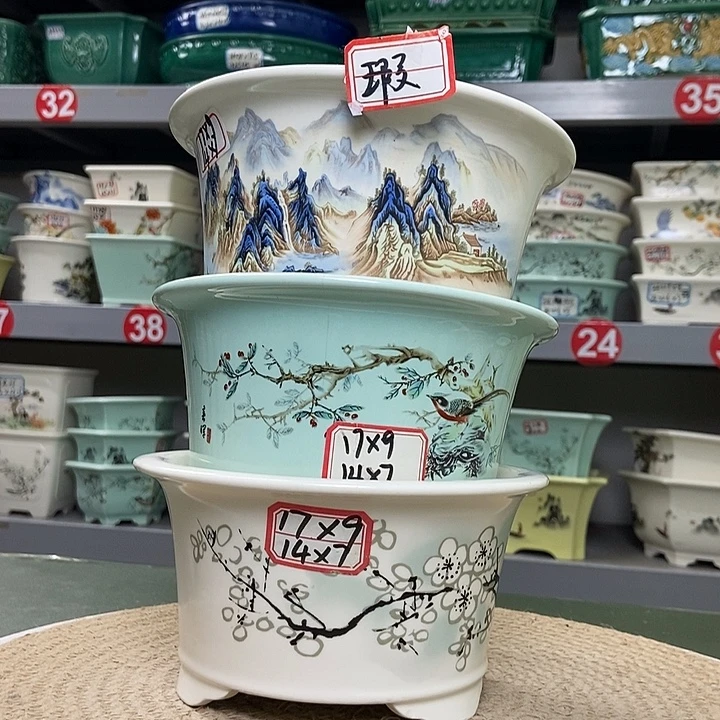 紫砂紫砂花盆0022