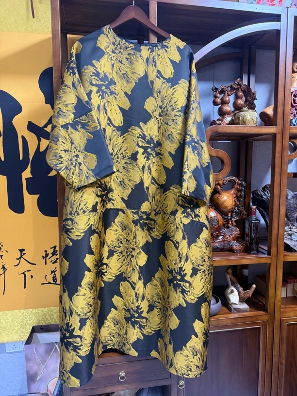 云贵人提花长裙2051