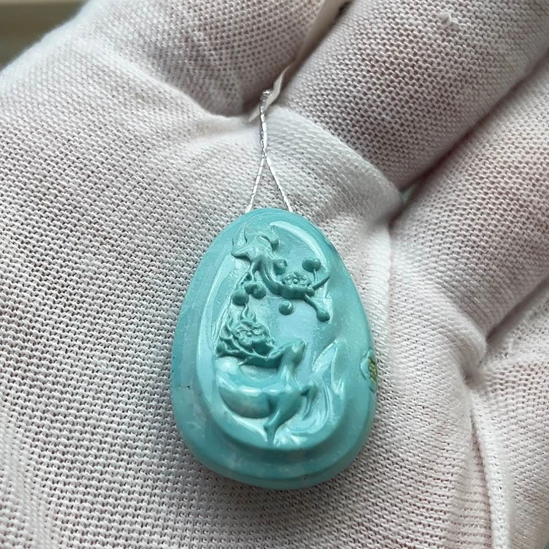 绿松石未镶嵌配饰