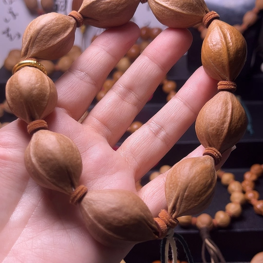 橄榄核手串黄胖核大尺寸22.32微微