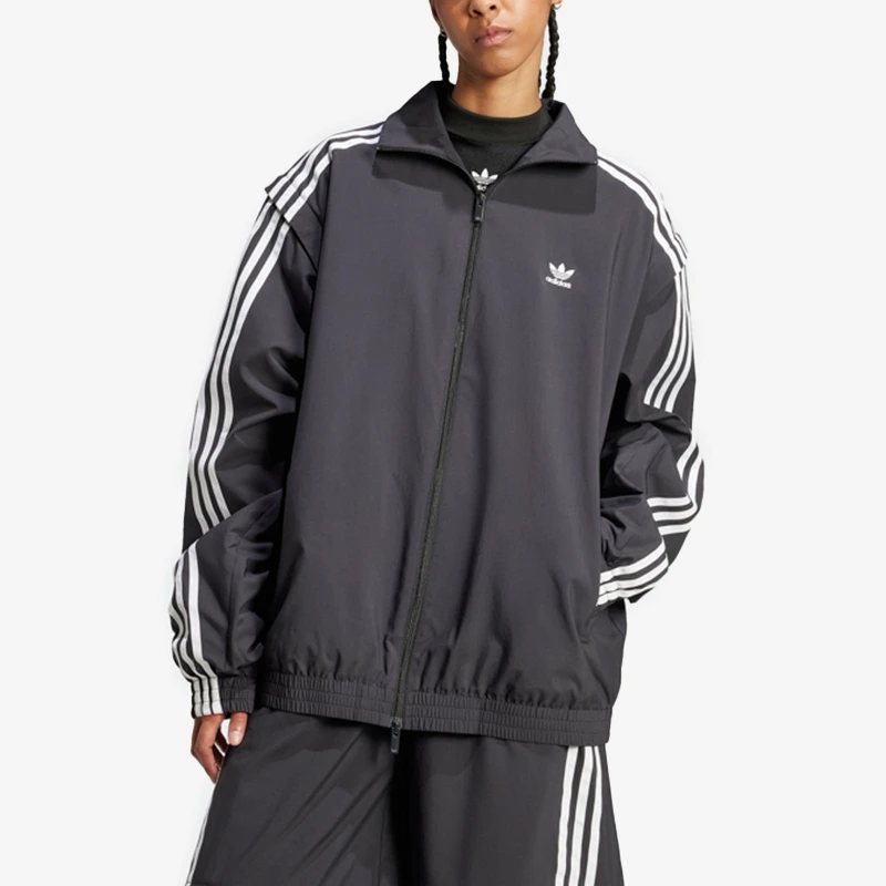 adidas ADILENIUM ZIP-OFF TRACK 运动宽松夹克外套 JM9251
