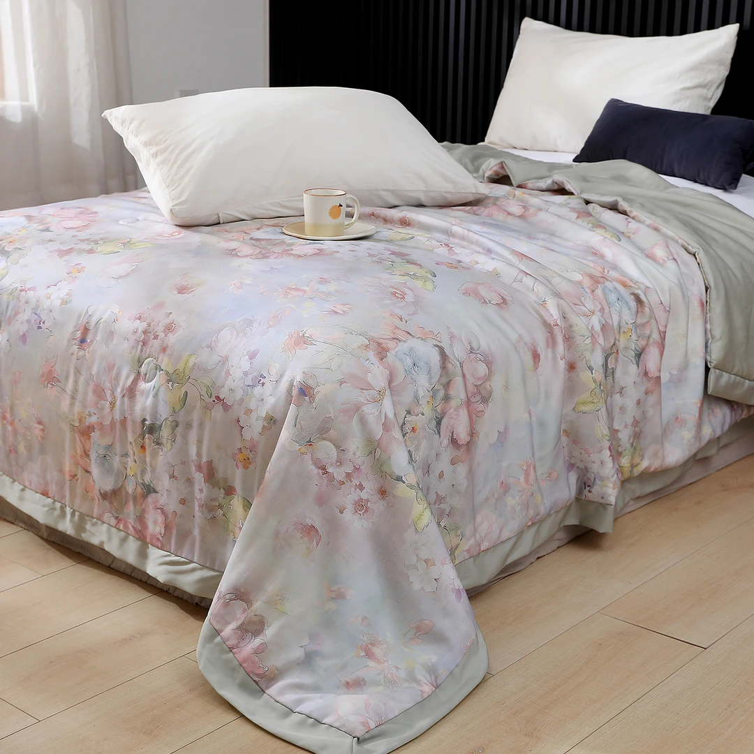 【倩影】 200*230cm蚕丝抗菌铂金天丝夏被