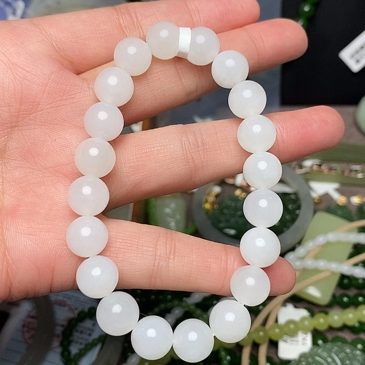 和田玉（糖玉）未镶嵌手链