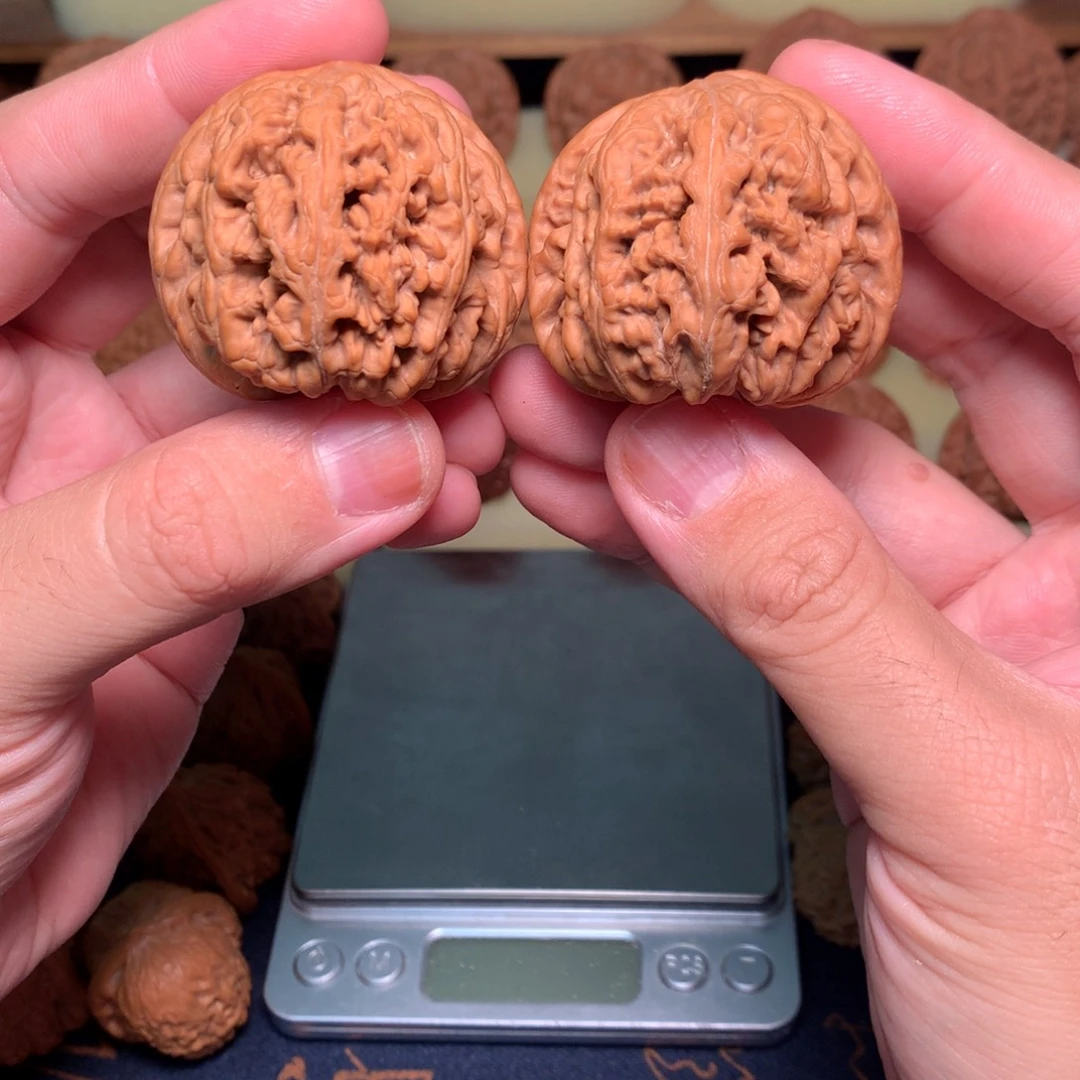 吊坠文玩核桃44.5大粗筋全品55g