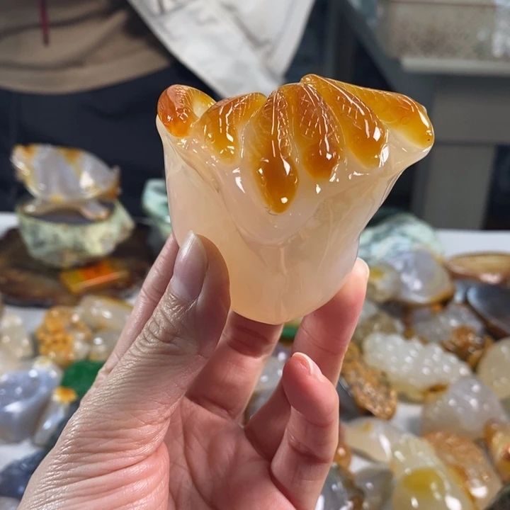 玛瑙/玉髓吊坠(不含链)未镶嵌M****n